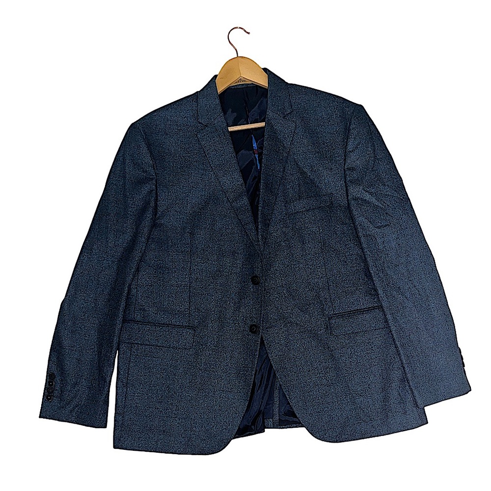 SUITMEN blue and black suit